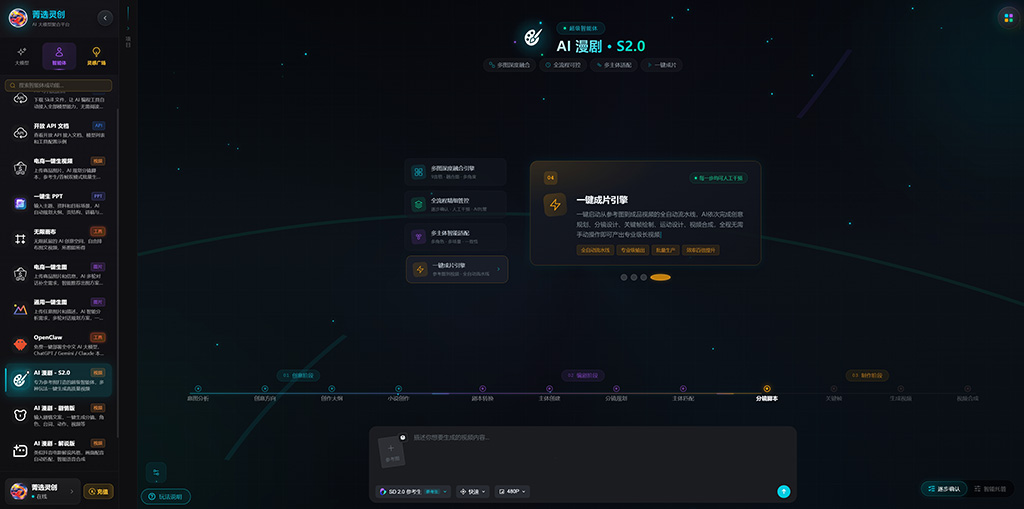 AI漫剧自动化批量生成案例